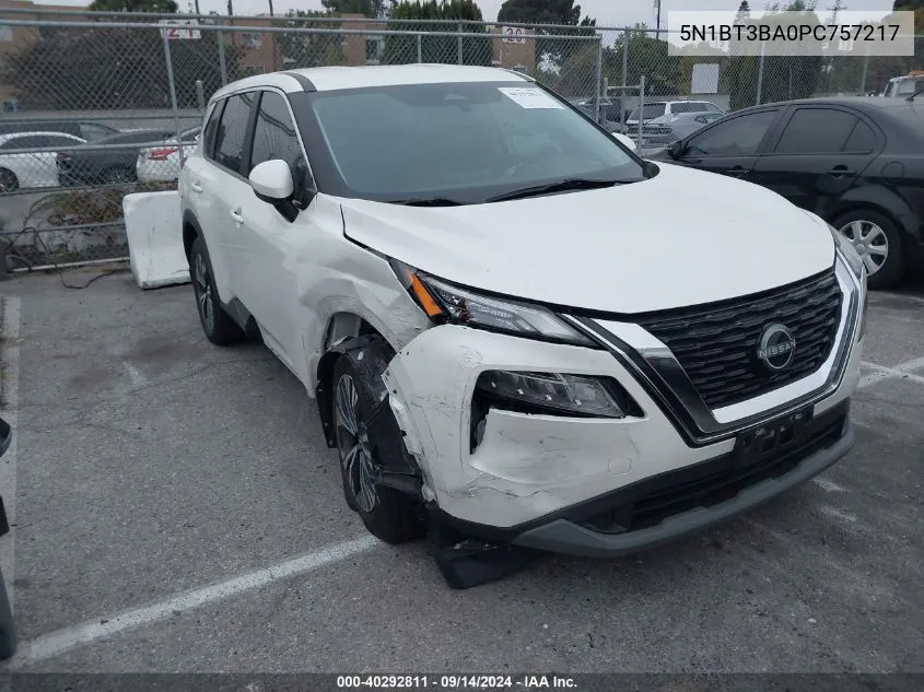 2023 Nissan Rogue Sv VIN: 5N1BT3BA0PC757217 Lot: 40292811