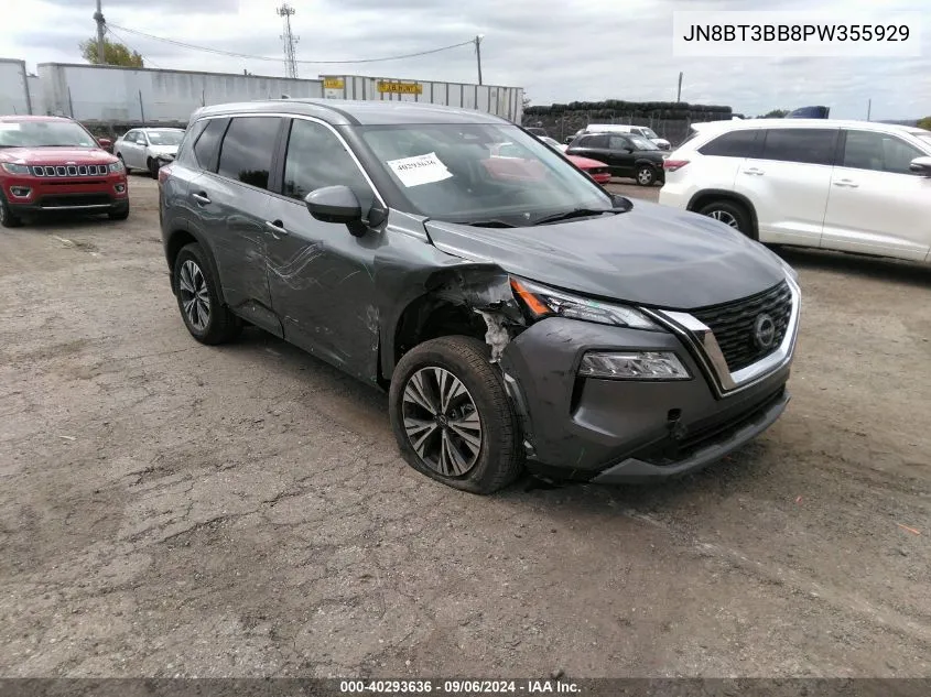 JN8BT3BB8PW355929 2023 Nissan Rogue Sv Intelligent Awd