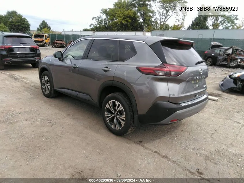 JN8BT3BB8PW355929 2023 Nissan Rogue Sv Intelligent Awd