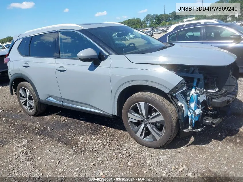 2023 Nissan Rogue Platinum Intelligent Awd VIN: JN8BT3DD4PW309240 Lot: 40295591