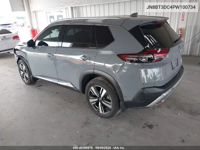 2023 Nissan Rogue Platinum Fwd VIN: JN8BT3DC4PW100734 Lot: 40295976