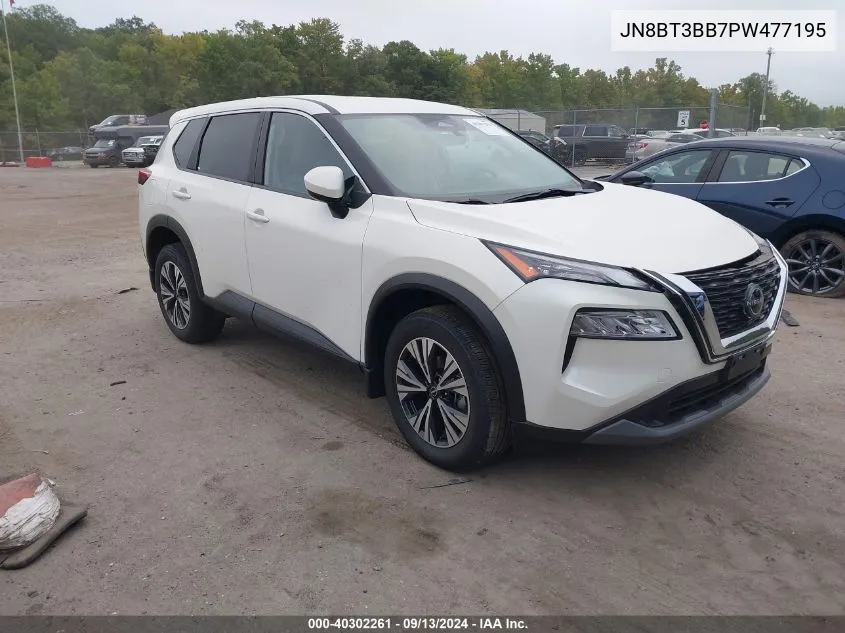 2023 Nissan Rogue Sv VIN: JN8BT3BB7PW477195 Lot: 40302261