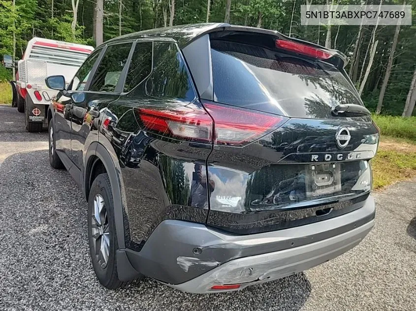 2023 Nissan Rogue S VIN: 5N1BT3ABXPC747689 Lot: 40304698