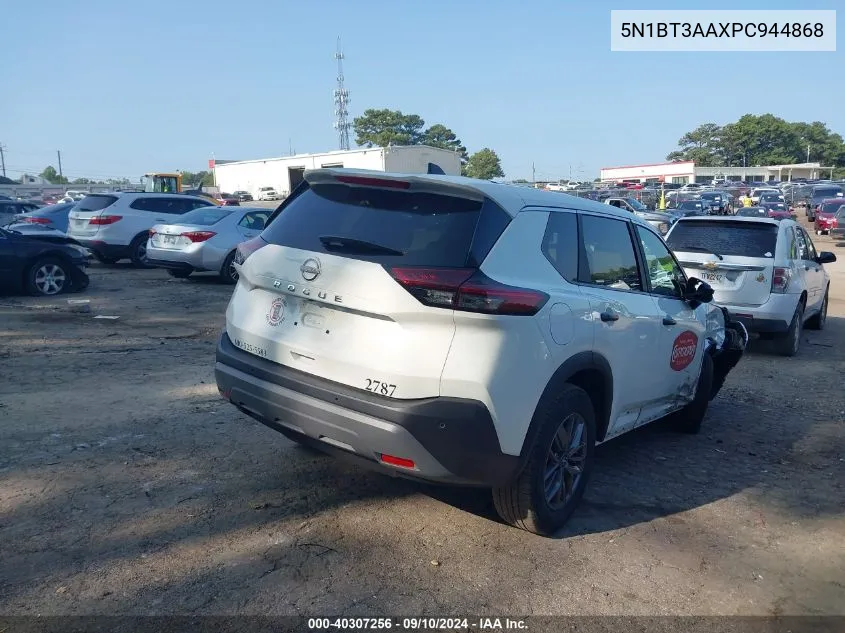 2023 Nissan Rogue S Fwd VIN: 5N1BT3AAXPC944868 Lot: 40307256