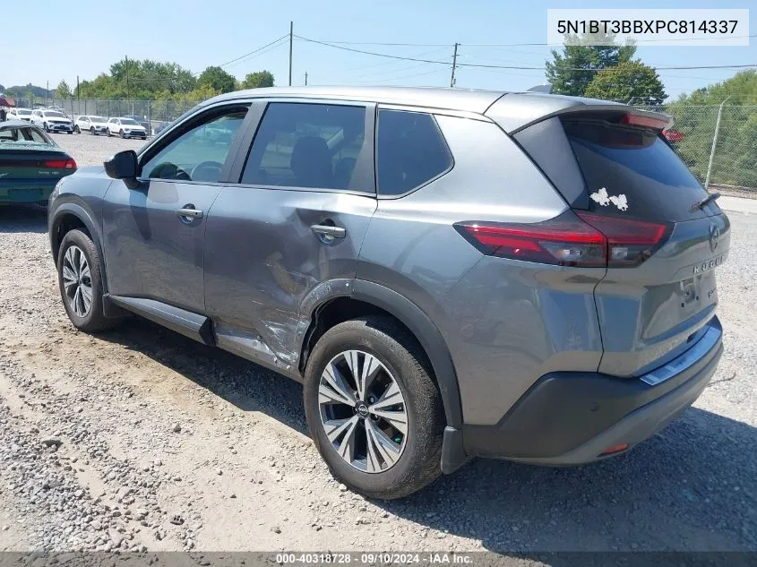 2023 Nissan Rogue Sv Intelligent Awd VIN: 5N1BT3BBXPC814337 Lot: 40318728