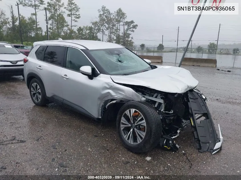 2023 Nissan Rogue Sv VIN: 5N1BT3BA0PC936065 Lot: 40320039