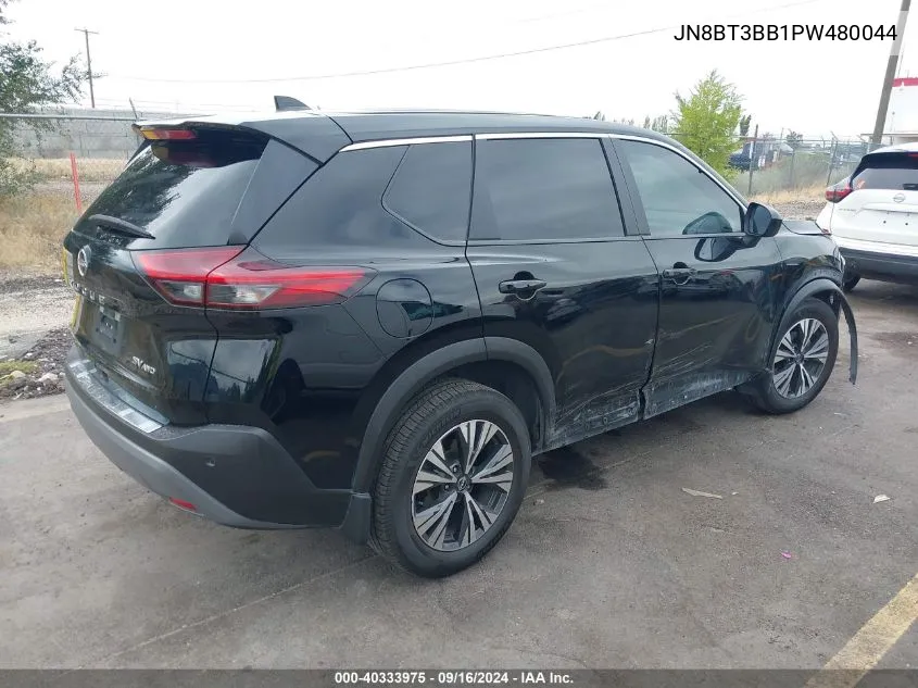 2023 Nissan Rogue Sv VIN: JN8BT3BB1PW480044 Lot: 40333975