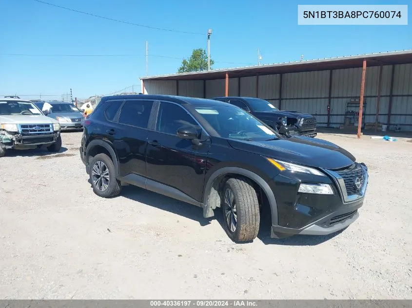 2023 Nissan Rogue Sv Fwd VIN: 5N1BT3BA8PC760074 Lot: 40336197