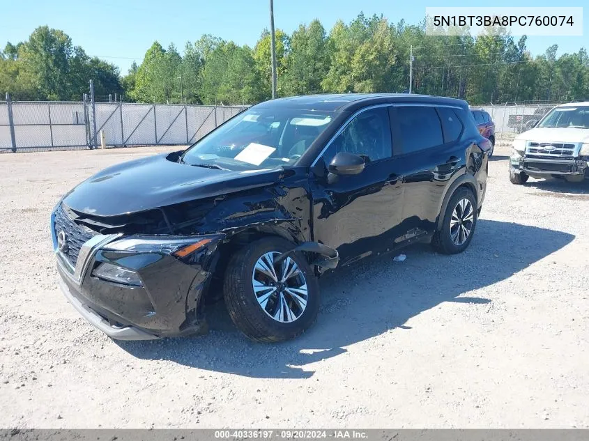 5N1BT3BA8PC760074 2023 Nissan Rogue Sv Fwd