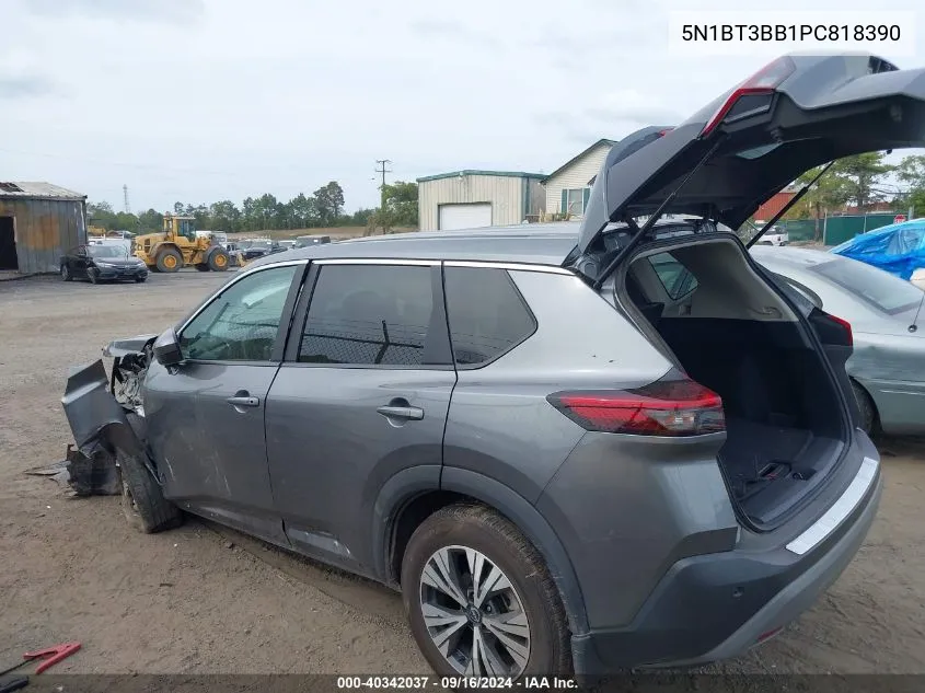 2023 Nissan Rogue Sv Intelligent Awd VIN: 5N1BT3BB1PC818390 Lot: 40342037