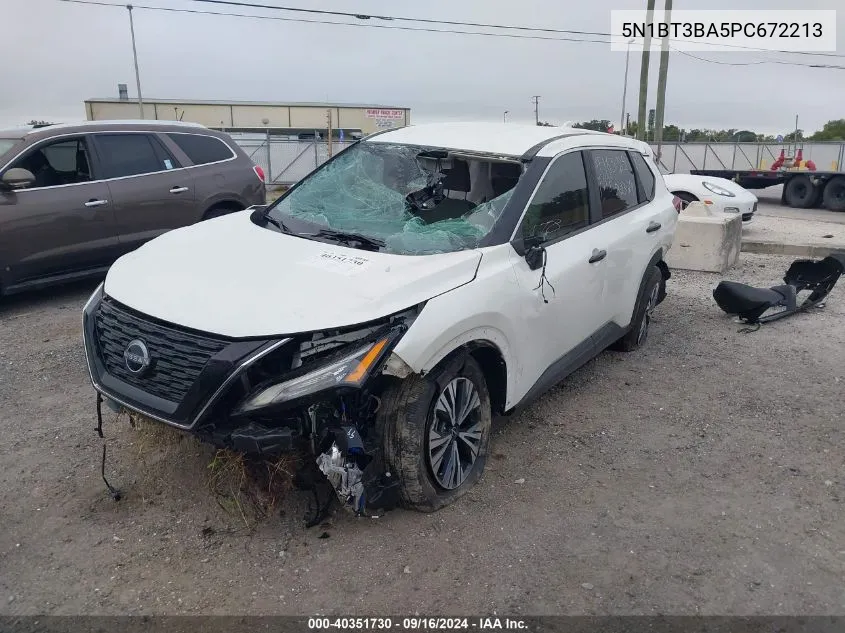 5N1BT3BA5PC672213 2023 Nissan Rogue Sv