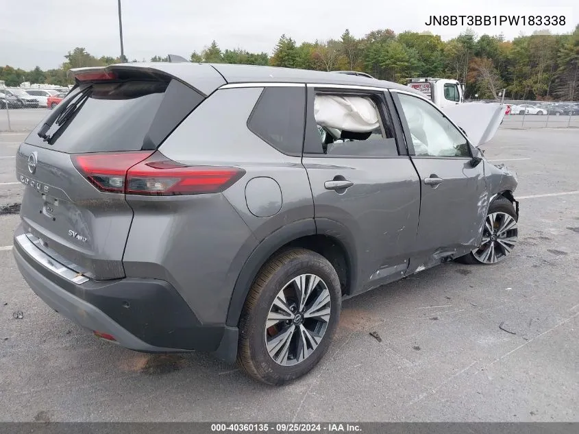 JN8BT3BB1PW183338 2023 Nissan Rogue Sv Intelligent Awd