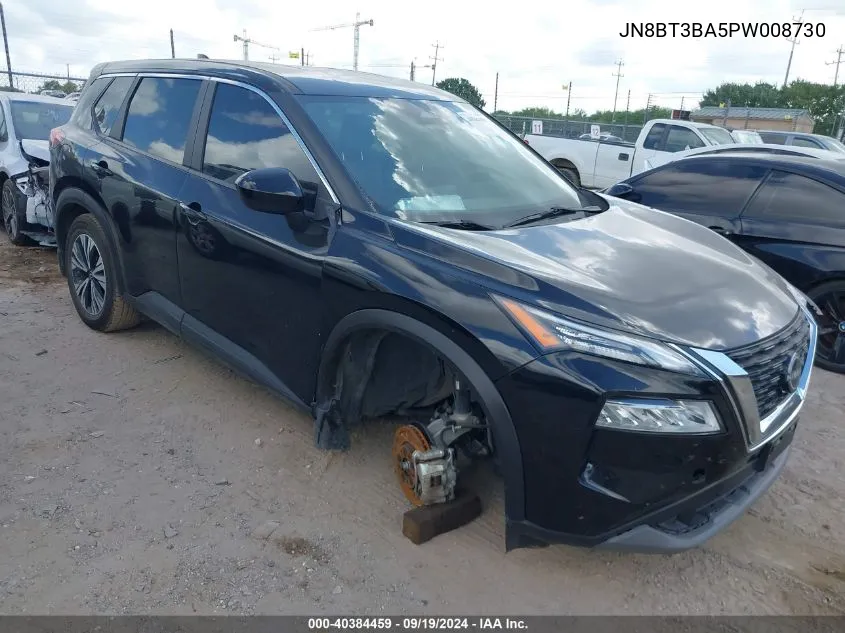 JN8BT3BA5PW008730 2023 Nissan Rogue Sv Fwd