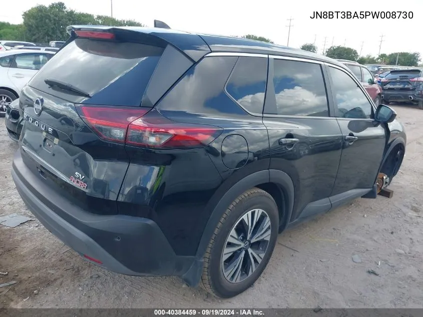 JN8BT3BA5PW008730 2023 Nissan Rogue Sv Fwd