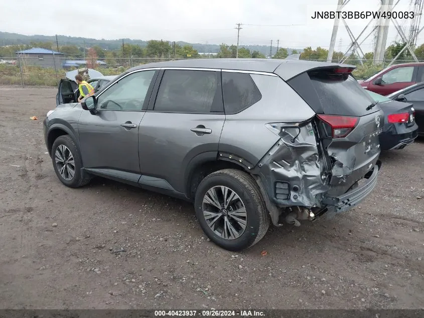 2023 Nissan Rogue Sv Intelligent Awd VIN: JN8BT3BB6PW490083 Lot: 40423937