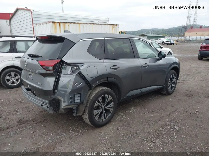 2023 Nissan Rogue Sv Intelligent Awd VIN: JN8BT3BB6PW490083 Lot: 40423937