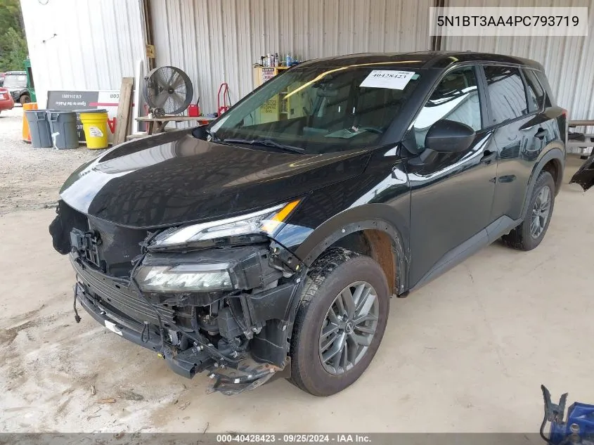 2023 Nissan Rogue S Fwd VIN: 5N1BT3AA4PC793719 Lot: 40428423