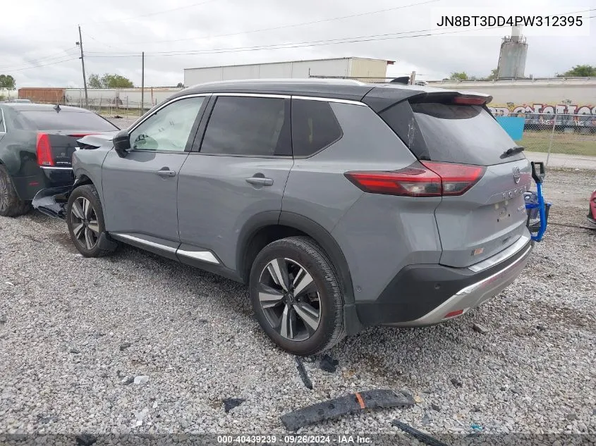 2023 Nissan Rogue Platinum Intelligent Awd VIN: JN8BT3DD4PW312395 Lot: 40439239