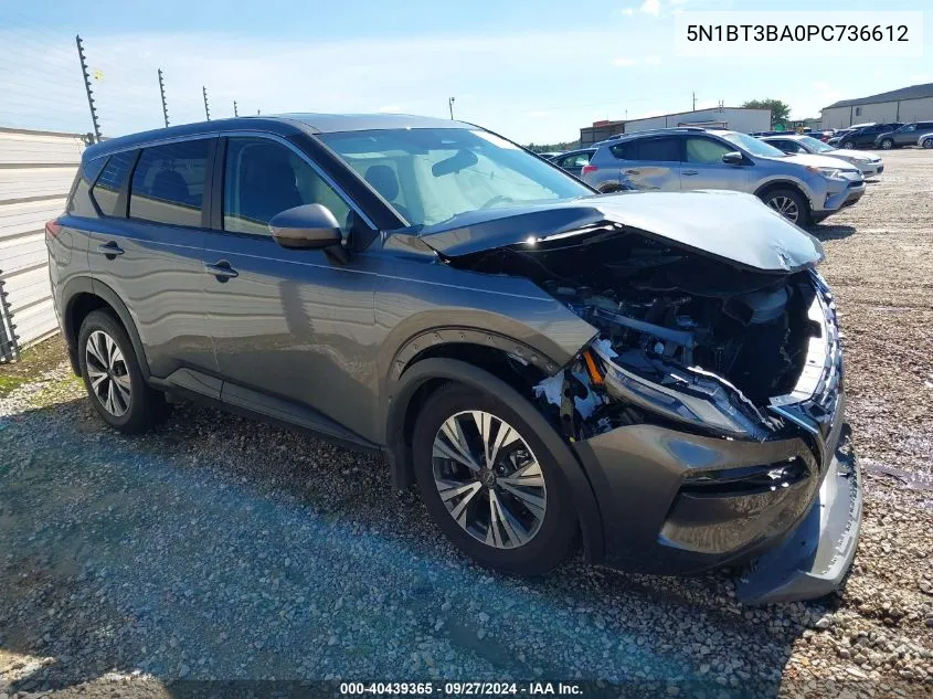 5N1BT3BA0PC736612 2023 Nissan Rogue Sv Fwd