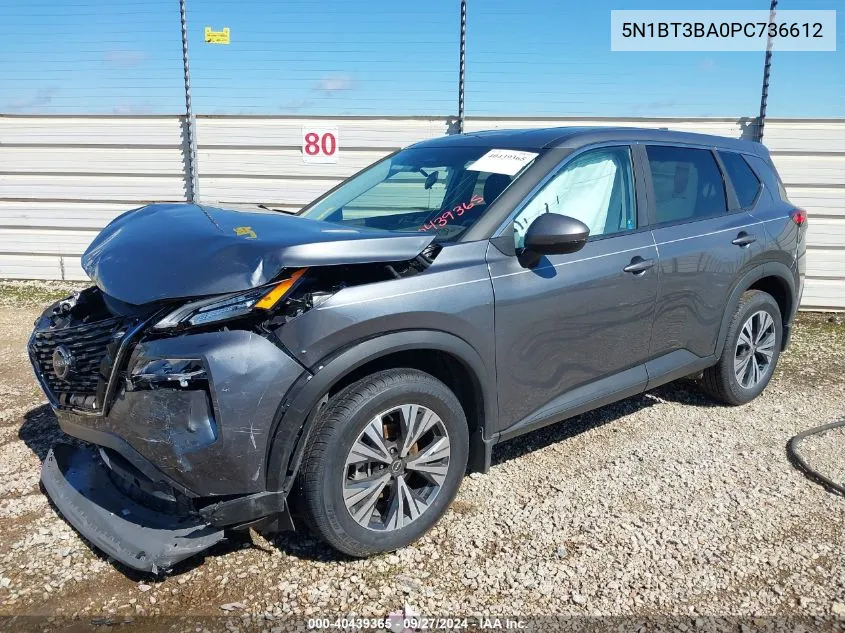 5N1BT3BA0PC736612 2023 Nissan Rogue Sv Fwd