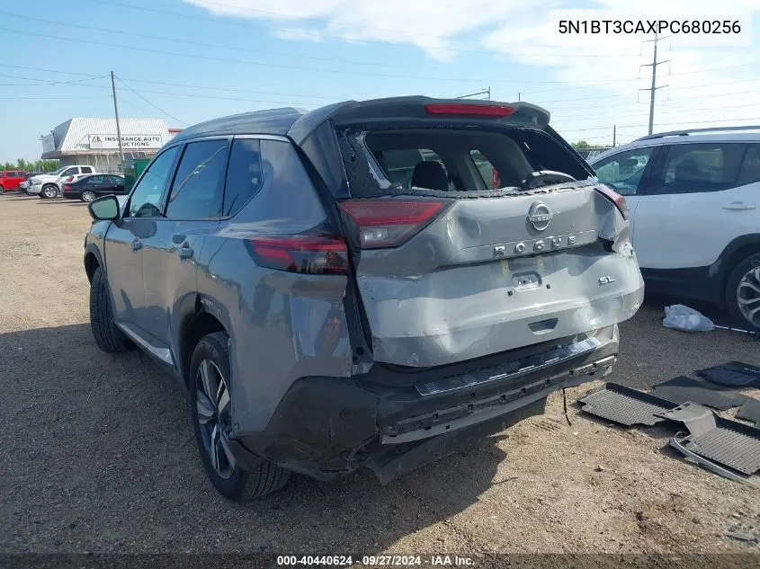 2023 Nissan Rogue Sl Fwd VIN: 5N1BT3CAXPC680256 Lot: 40440624