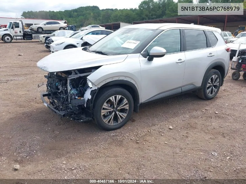 2023 Nissan Rogue Sv VIN: 5N1BT3BA6PC768979 Lot: 40457166