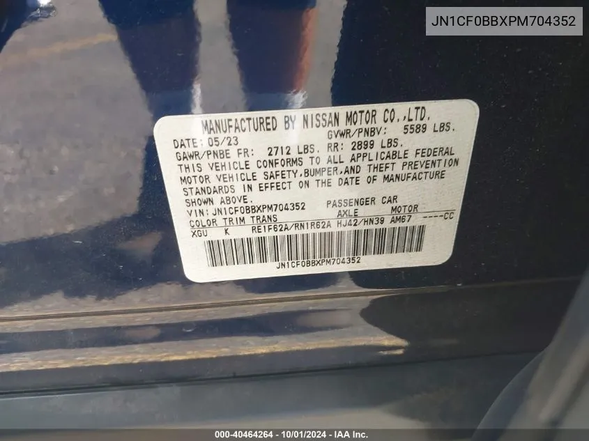 JN1CF0BBXPM704352 2023 Nissan Rogue Hybrid