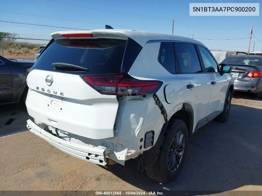 2023 Nissan Rogue S Fwd VIN: 5N1BT3AA7PC900200 Lot: 40512565