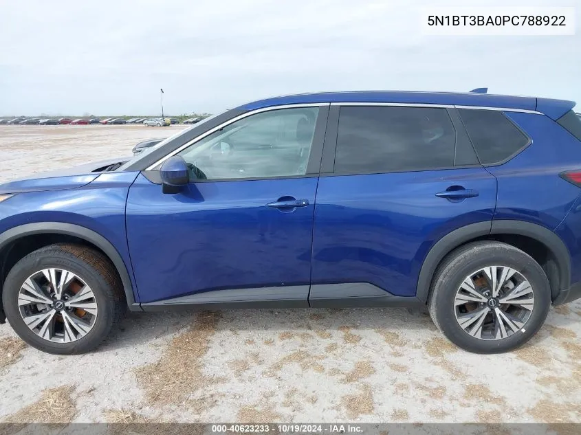 2023 Nissan Rogue Sv Fwd VIN: 5N1BT3BA0PC788922 Lot: 40623233