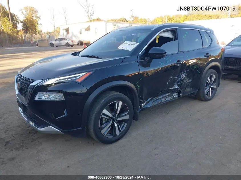 2023 Nissan Rogue Platinum Fwd VIN: JN8BT3DC4PW107019 Lot: 40662903