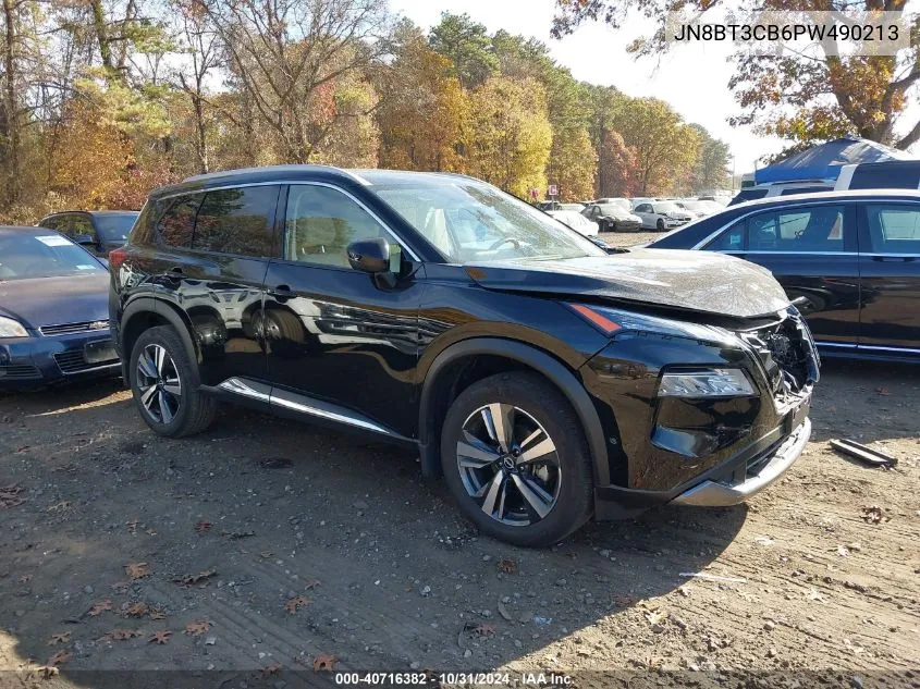 2023 Nissan Rogue Sl Intelligent Awd VIN: JN8BT3CB6PW490213 Lot: 40716382