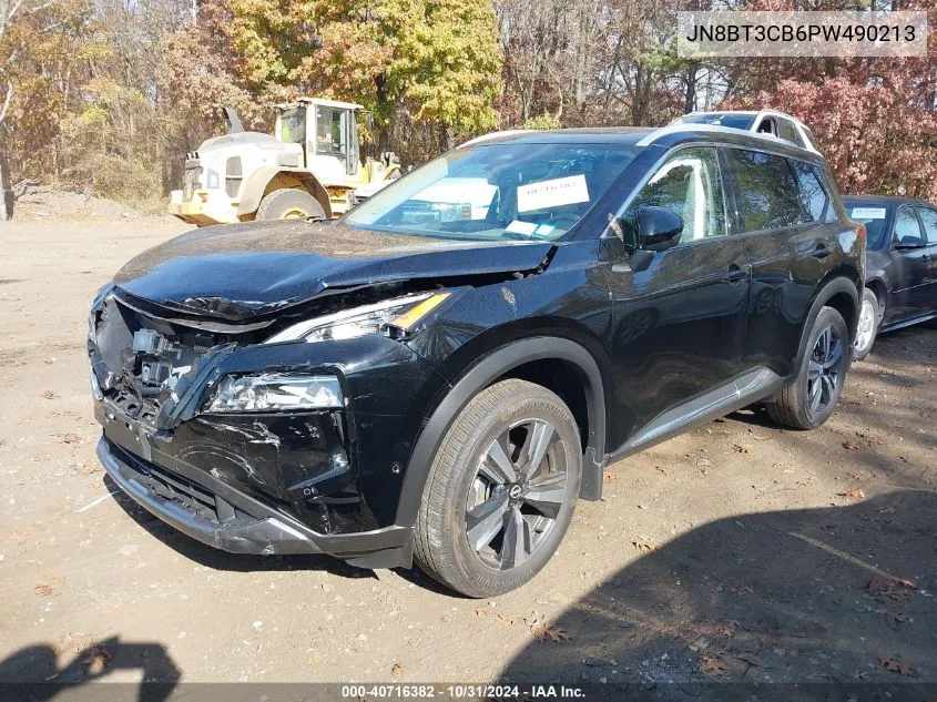 2023 Nissan Rogue Sl Intelligent Awd VIN: JN8BT3CB6PW490213 Lot: 40716382