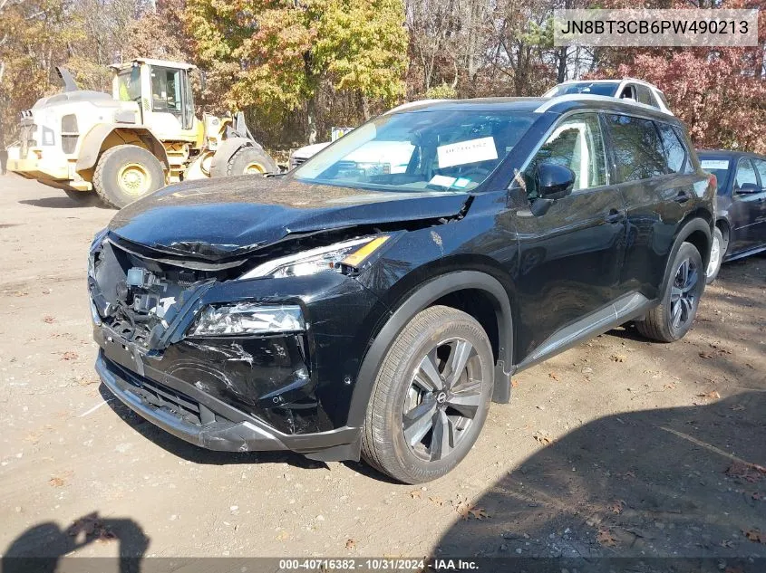 2023 Nissan Rogue Sl Intelligent Awd VIN: JN8BT3CB6PW490213 Lot: 40716382