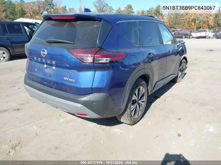 5N1BT3BB9PC843067 2023 Nissan Rogue Sv Intelligent Awd