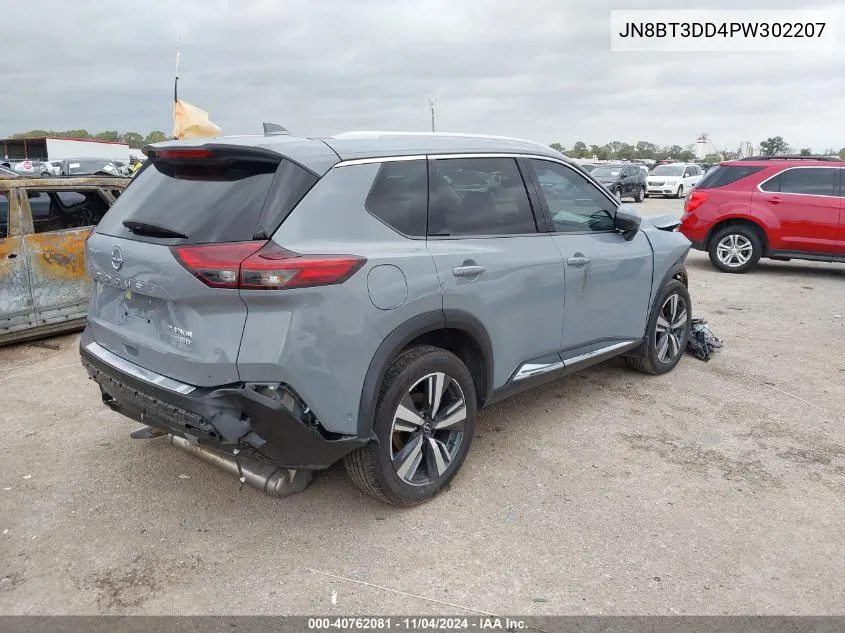 2023 Nissan Rogue Platinum Intelligent Awd VIN: JN8BT3DD4PW302207 Lot: 40762081