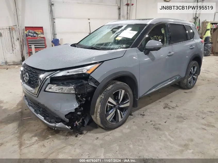 JN8BT3CB1PW195519 2023 Nissan Rogue Sl Intelligent Awd