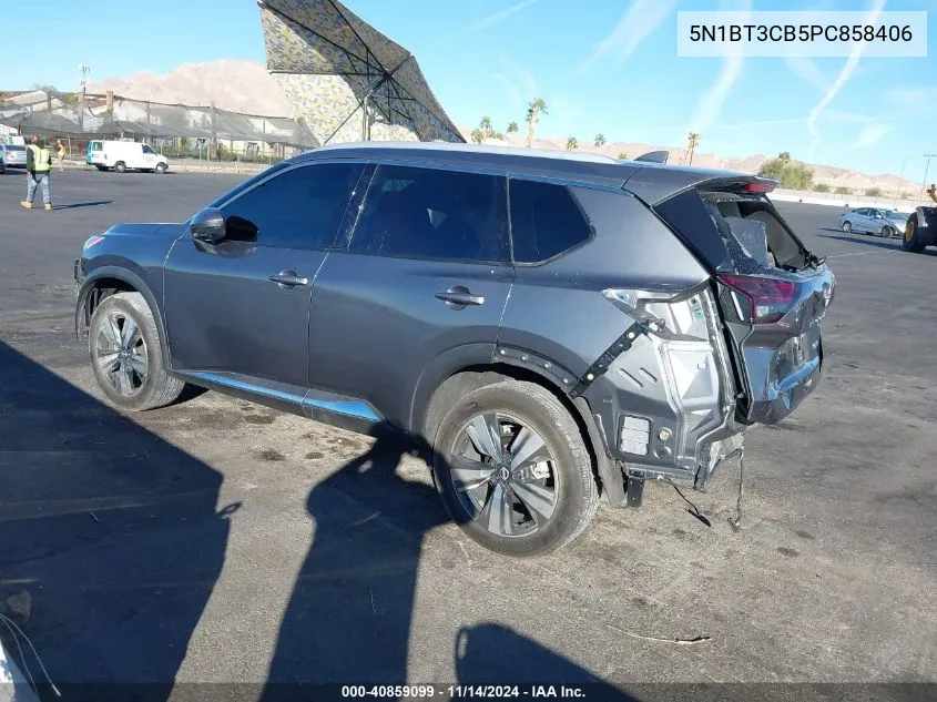 5N1BT3CB5PC858406 2023 Nissan Rogue Sl Intelligent Awd