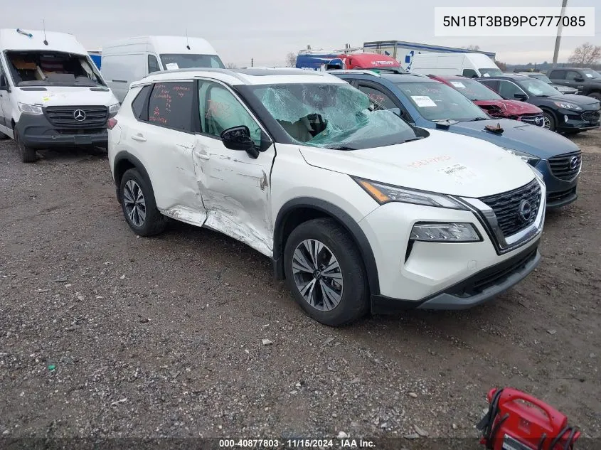 2023 Nissan Rogue Sv Intelligent Awd VIN: 5N1BT3BB9PC777085 Lot: 40877803