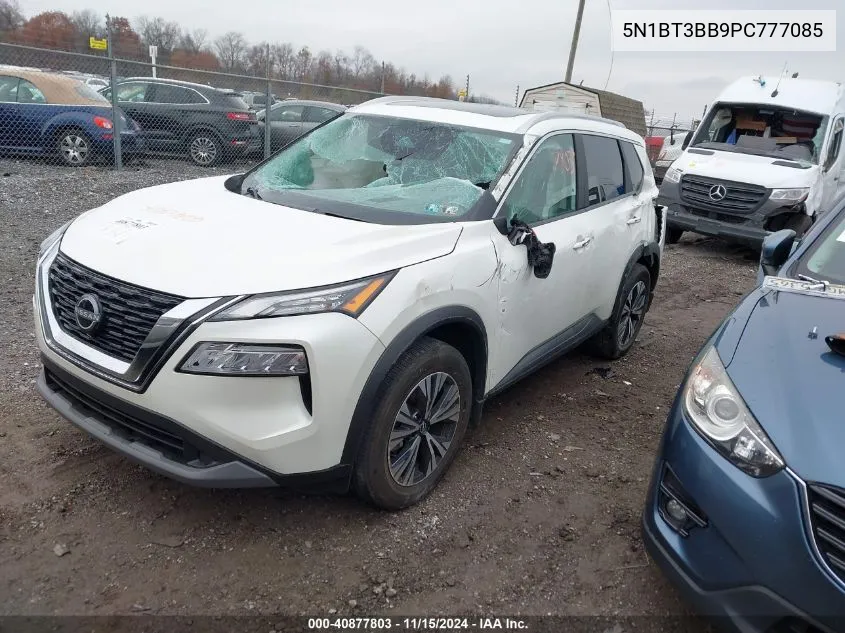 2023 Nissan Rogue Sv Intelligent Awd VIN: 5N1BT3BB9PC777085 Lot: 40877803