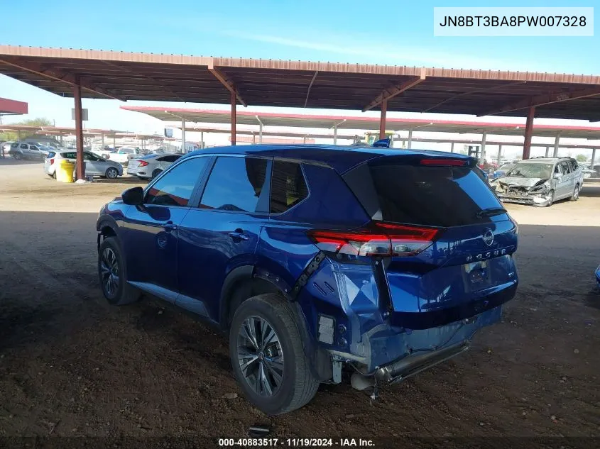 2023 Nissan Rogue Sv Fwd VIN: JN8BT3BA8PW007328 Lot: 40883517