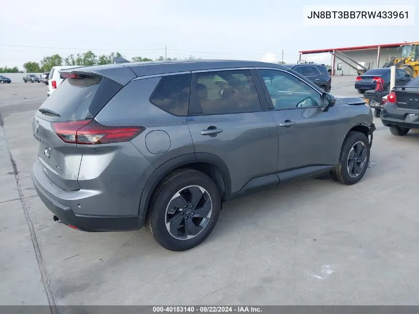 JN8BT3BB7RW433961 2024 Nissan Rogue Sv Intelligent Awd