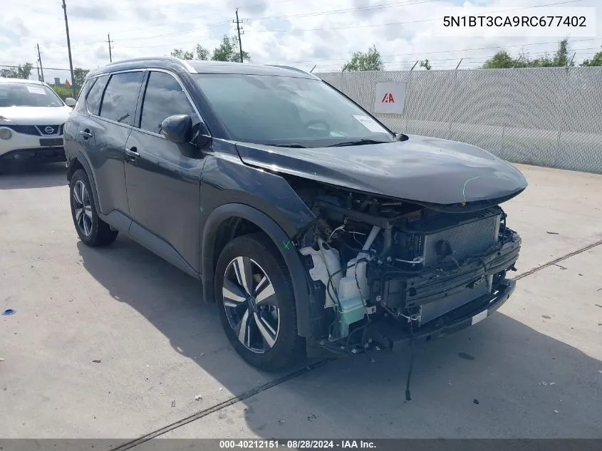 5N1BT3CA9RC677402 2024 Nissan Rogue Sl Fwd