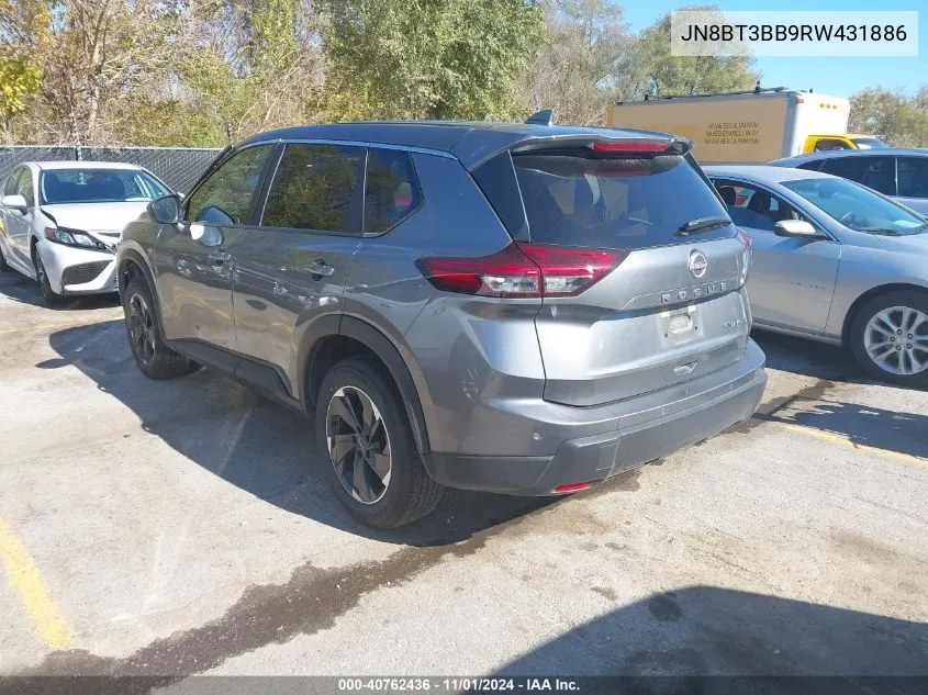 JN8BT3BB9RW431886 2024 Nissan Rogue Sv Intelligent Awd