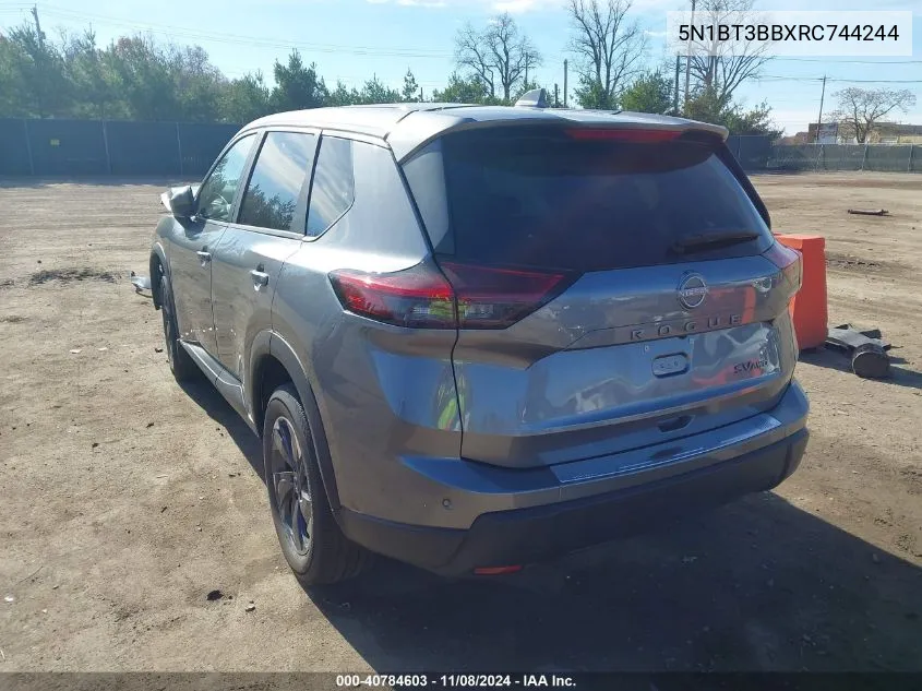 5N1BT3BBXRC744244 2024 Nissan Rogue Sv Intelligent Awd