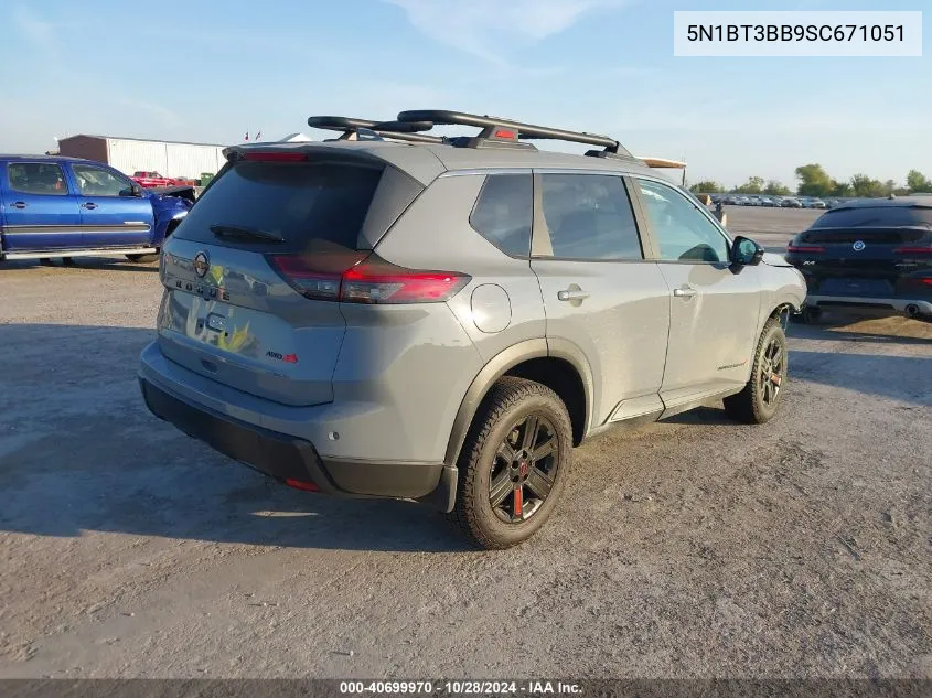 5N1BT3BB9SC671051 2025 Nissan Rogue Rock Creek