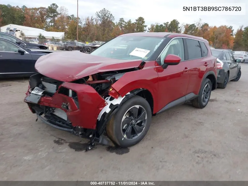 2025 Nissan Rogue Rock Creek/Sv Intelligent Awd VIN: 5N1BT3BB9SC786720 Lot: 40737752