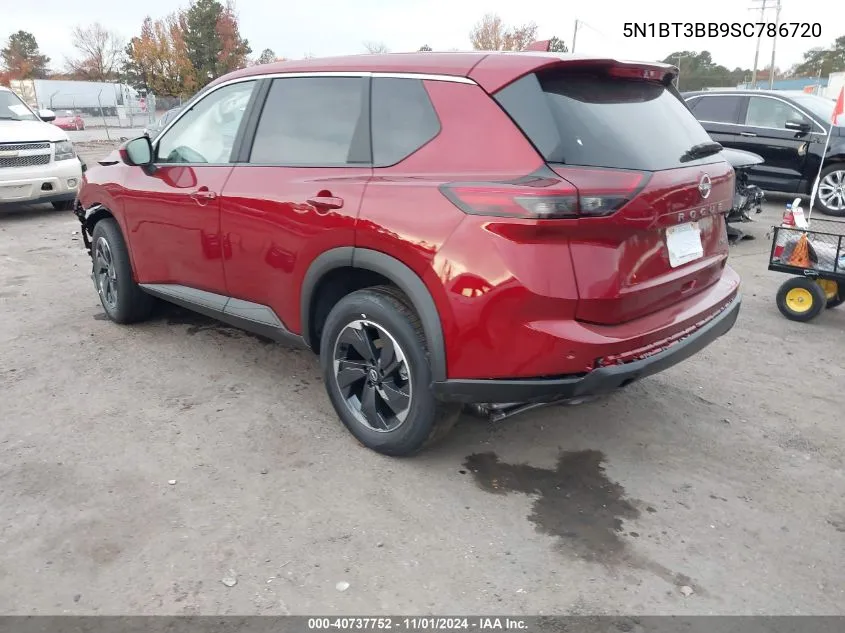 2025 Nissan Rogue Rock Creek/Sv Intelligent Awd VIN: 5N1BT3BB9SC786720 Lot: 40737752