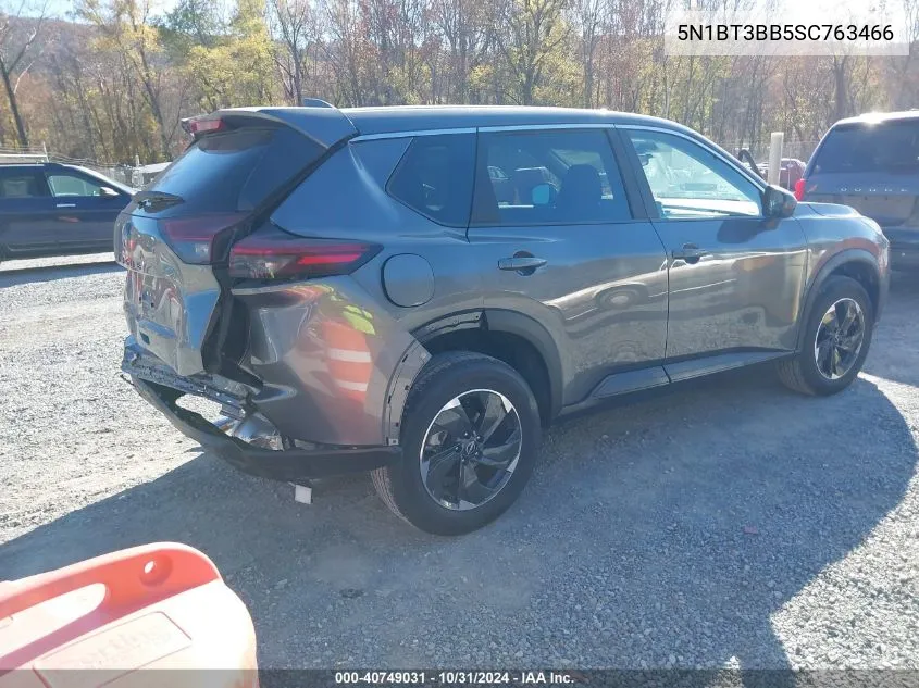 2025 Nissan Rogue Sv Intelligent Awd VIN: 5N1BT3BB5SC763466 Lot: 40749031