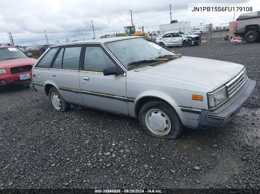 1985 Nissan Sentra VIN: JN1PB15S6FU179108 Lot: 39946227