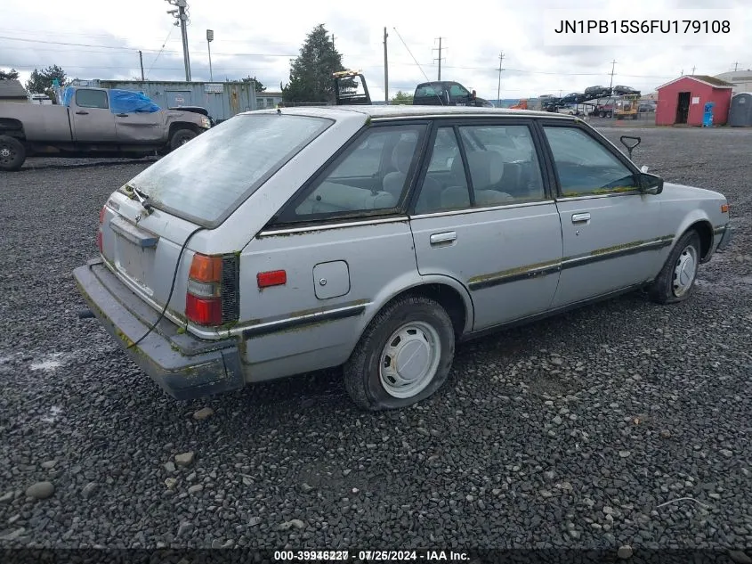 1985 Nissan Sentra VIN: JN1PB15S6FU179108 Lot: 39946227